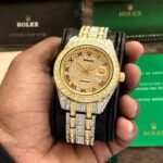 Rolex Diamond Exclusively Rose Gold 40 Quartz