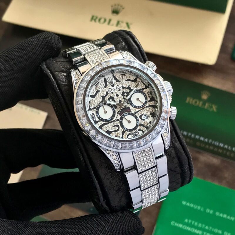 Rolex-Eye-Of-The-Tiger-Silver-40mm-Quartz-1 Rolex Eye Of The Tiger Silver 40mm Quartz - Image 1