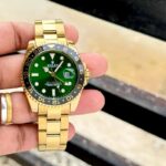 Rolex GMT Master 2 Green Dial 41mm Quartz