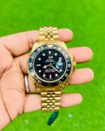 Rolex Gmt Black Dial Quartz 40mm