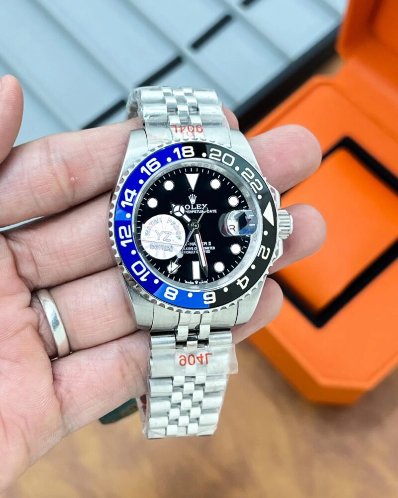 Rolex-Gmt-Master-Ii-Batman-Black-Blue-7AA-Automatic-40mm-1 Rolex Gmt Master Ii Batman Black-Blue (7AA) Automatic 40mm - Image 1