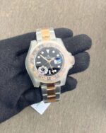Rolex Gmt Tu Tone Black Dial Swiss Semi ETA 3285 40mm - Image 5