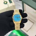 Rolex Oyster Perpetual Day-Date Blue 40mm Automatic