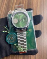 Rolex Oyster Perpetual Day-Date Green 40mm Automatic - Image 2