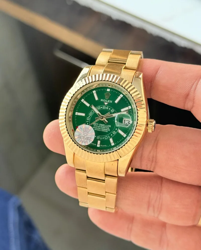 Rolex-Sky-Dweller-Green-Dial-Automatic-40MM-1 Rolex Sky-Dweller Green Dial Automatic 40MM - Image 1