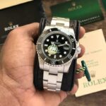 Rolex Submariner Silver Black 40mm Automatic