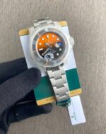 Rolex Submariner Silver Orange Diw 41MM Automatic - Image 3