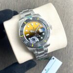 Rolex Submariner Silver Yellow Diw 41MM Automatic