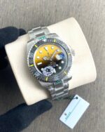 Rolex Submariner Silver Yellow Diw 41MM Automatic