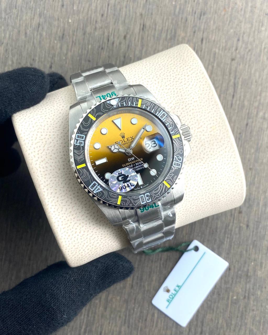 Rolex-Submariner-Silver-Yellow-Diw-41MM-Automatic-1 Rolex Submariner Silver Yellow Diw 41MM Automatic - Image 1