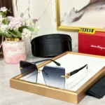 Salvator Ferragammo Women Sunglass Black