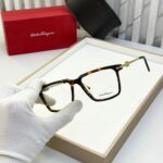 Salvatore Ferragamo Square Unisex Eyeglasses - Image 2