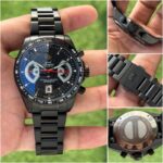Tag Heuer Calibre 17 Black Dial Chronograph