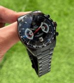 Tag Heuer Calibre 17 Black Dial Chronograph - Image 2
