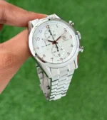 Tag Heuer Carrera 1887 12Hr Dial Silver Chronograph