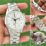 Tag Heuer Carrera 1887 12Hr Dial Silver Chronograph - Image 2
