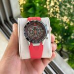 Tag Heuer Carrera 7AAA Black-Red Chronograph 44mm Quartz