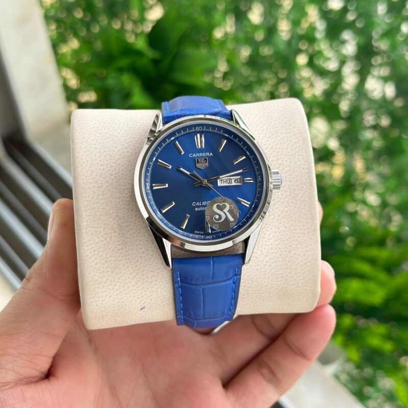 Tag-Heuer-Carrera-Blue-Dial-41MM-Automatic-1 Tag Heuer Carrera Blue Dial 41MM Automatic - Image 1