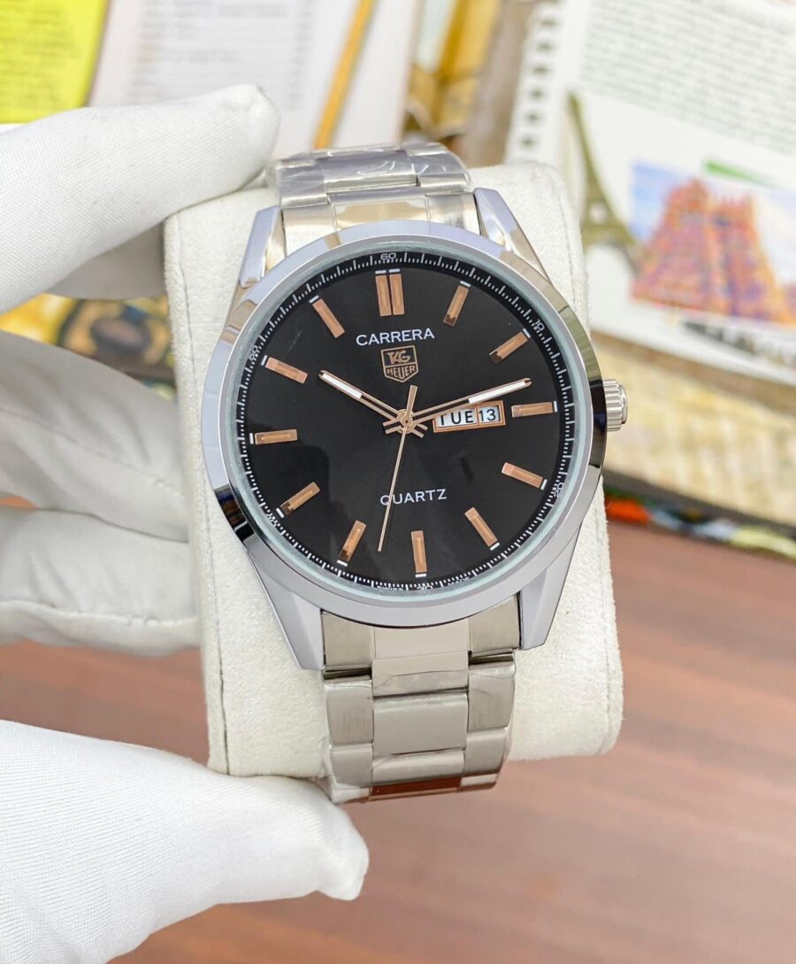 Tag-Heuer-Carrera-Caliber-5-Black-Dial-41mm-Quartz-1 Tag Heuer Carrera Caliber 5 Black Dial 41mm Quartz - Image 1
