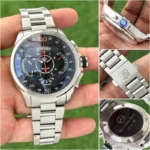 Tag Heuer Mercedes SLS 100 Silver Chronograph 40mm - Image 2