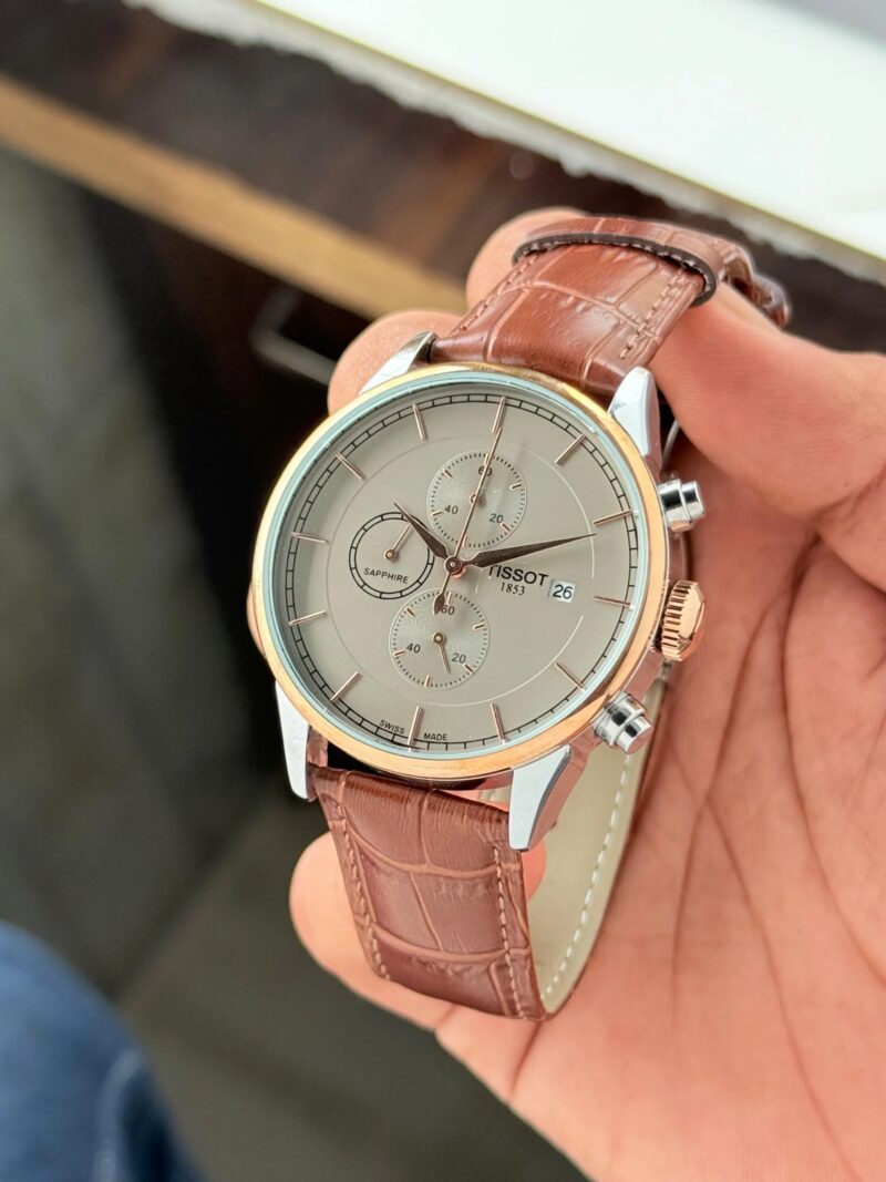 Tissot-1853-43mm-Grey-Dial-Chronograph-Quartz-1 Tissot 1853 43mm Grey Dial Chronograph Quartz - Image 1