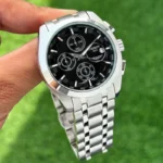 Tissot 1853 7AAA Black Dial Chronograph 40mm Quartz