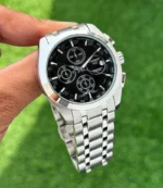 Tissot 1853 7AAA Black Dial Chronograph 40mm Quartz