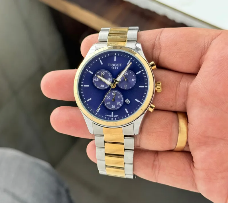 Tissot-Chrono-XL-Classic-Blue-Dial-40mm-Quartz-1 Tissot Chrono XL Classic Blue Dial 40mm Quartz - Image 1