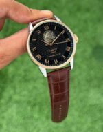 Tissot Classic Back Open 7AA Brown Dial Automatic 40mm