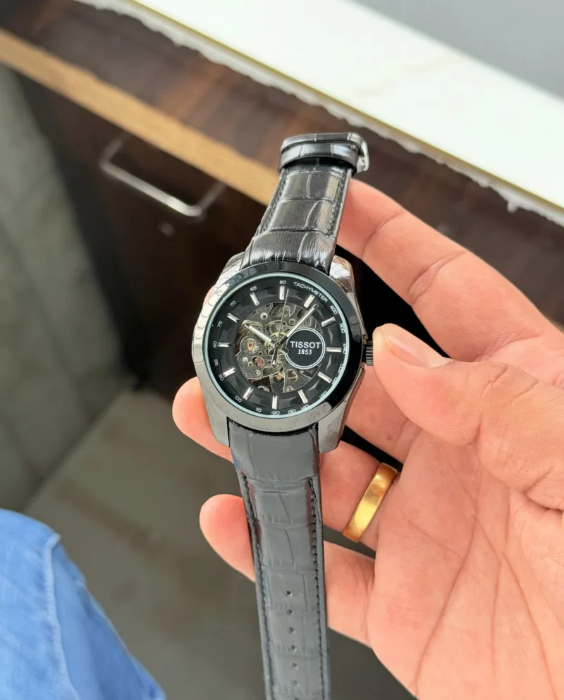 Tissot-Couturier-42MM-Black-Automatic-1 Tissot Couturier 42MM Black Automatic - Image 1