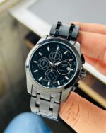 Tissot Couturier Chronograph Black Dial 43mm Quartz - Image 3