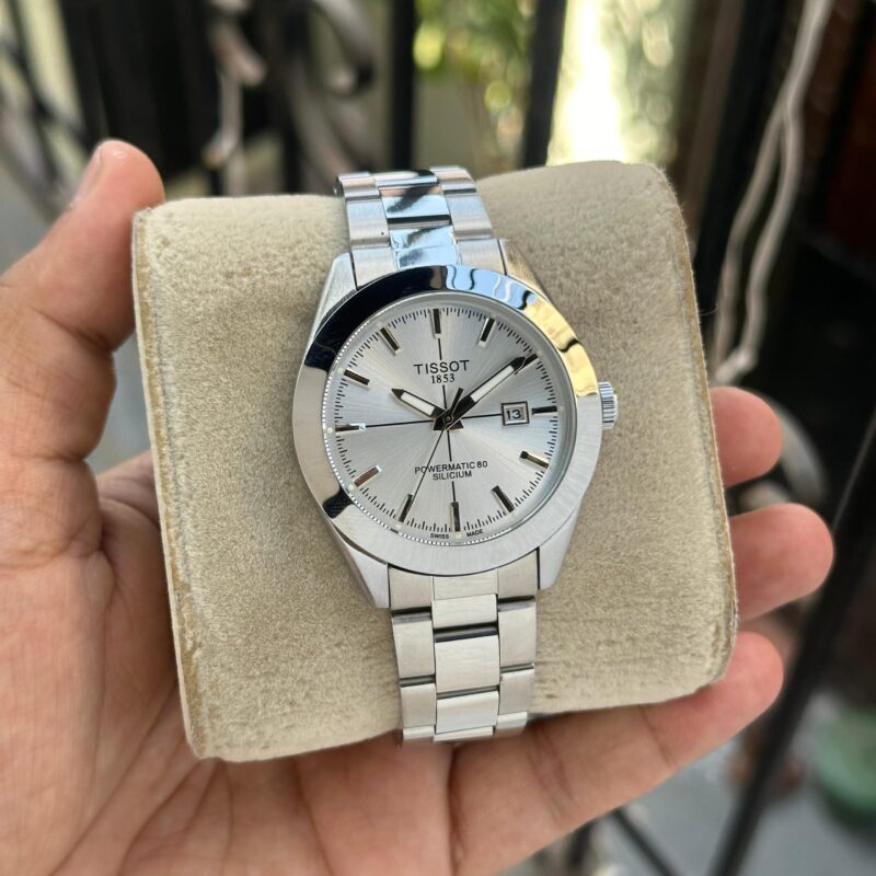 Tissot-Gentleman-Powermatic-80-White-Dial-40mm-Automatic-1 Tissot Gentleman Powermatic 80 White Dial 40mm Automatic - Image 1