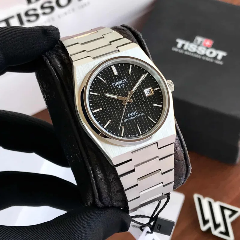 Tissot-PRX-Powermatic-80-Black-Dial-40mm-Automatic-1 Tissot PRX Powermatic 80 Black Dial 40mm Automatic - Image 1