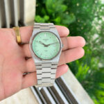 Tissot PRX T137.410.11.091.01 Light Green Dial 40mm Quartz