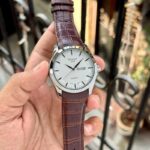 Tissot T-Classic 1853 White Dial Black Leather Quartz 40mm