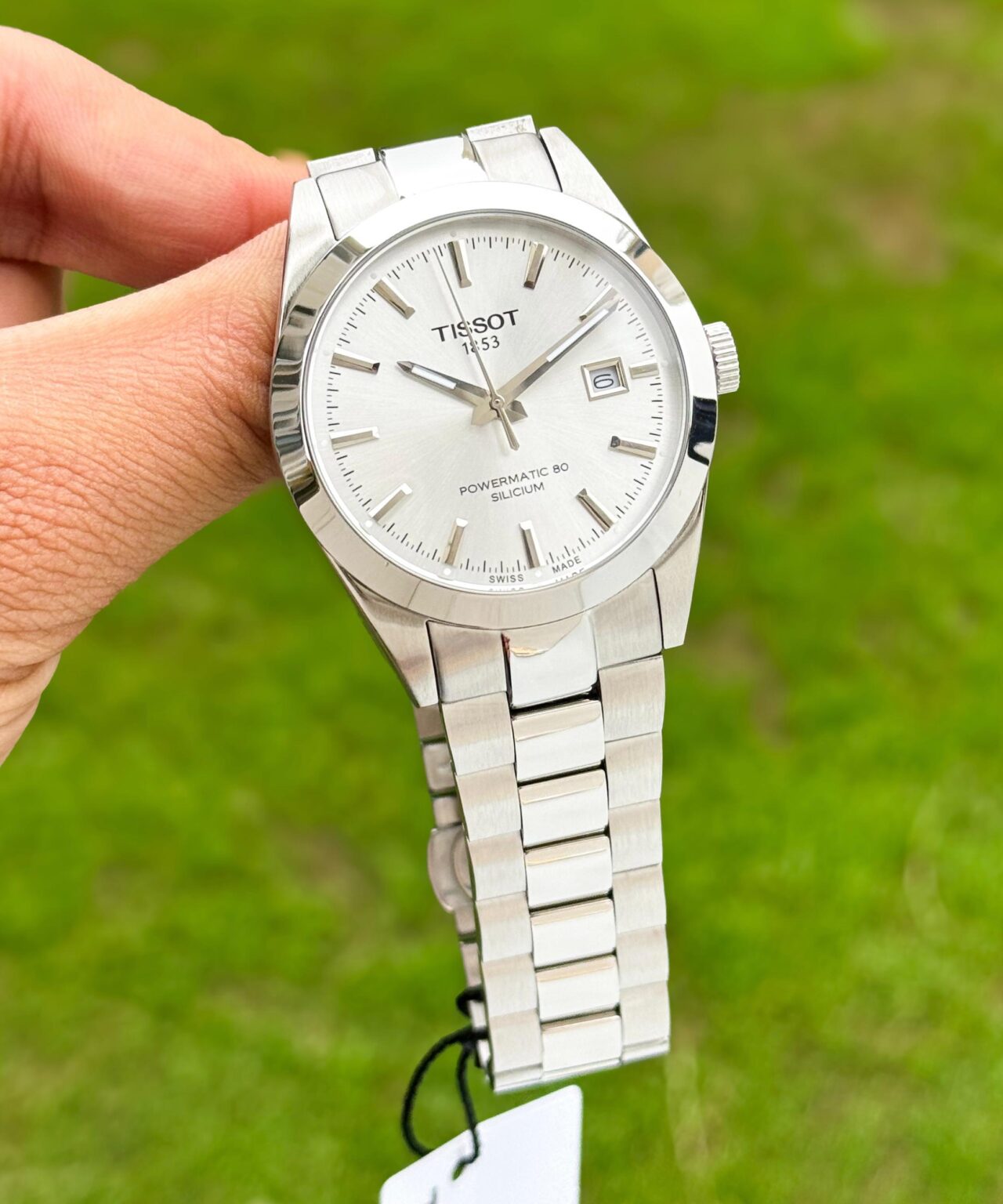 Tissot-T-Classic-Automatic-42MM-White-Dial-Stainless-Steel-1 Tissot T-Classic Automatic 42MM White Dial Stainless Steel - Image 1