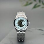 Tissot T-Classic Squelette 42mm Automatic Silver Dial