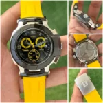 Tissot T-Race 1853 Yellow Dial 44mm Chronograph - Image 2