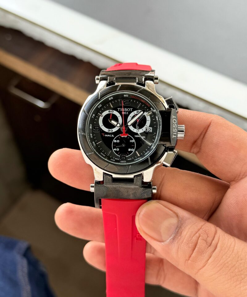Tissot-T-Race-43MM-Chronograph-Black-Dial-1 Tissot T-Race 43MM Chronograph Black Dial - Image 1