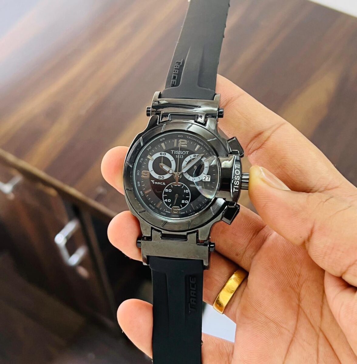 Tissot-T-Race-43mm-Black-Dial-Chronograph-Quartz-1 Tissot T-Race 43mm Black Dial Chronograph Quartz - Image 1