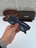Tom Ford Rectangular Black Sunglasses - Image 3