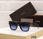 Tom Ford Square Black Metal-Acetate Sunglasses - Image 3