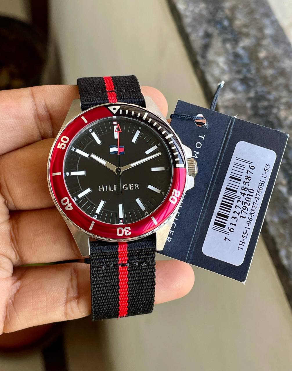 Tommy-Hilfiger-1792010-Black-Dial-43MM-Quartz-1 Tommy Hilfiger 1792010 Black Dial 43MM Quartz - Image 1