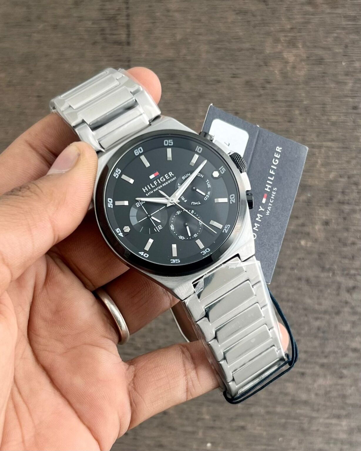 Tommy-Hilfiger-Dexter-Black-Dial-46mm-Quartz-1-2 Tommy Hilfiger Dexter Black Dial 46mm Quartz - Image 1