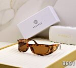 Versace 8891 Rectangular Sunglasses Black-Red