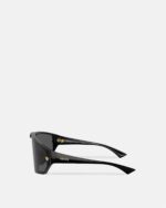 Versace Medusa Horizon Black-Gold Oversized Sunglasses - Image 3