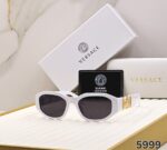 Versace Medusa Sunglasses Black-White-Grey Acetate