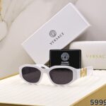 Versace Medusa Sunglasses Black-White-Grey Acetate