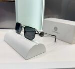 Versace Unisex Sunglasses Geometric Lens Dark Gradient