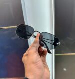 Versace Unisex Sunglasses Geometric Lens Dark Gradient - Image 2